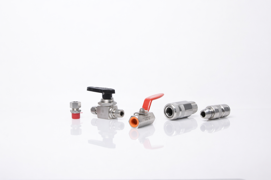 Inline valves and quick disconnects