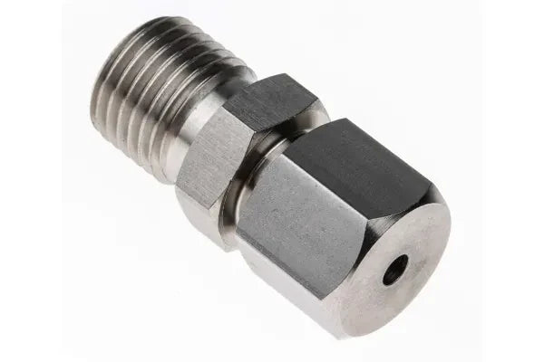 5X Voss Male Tube Connector GE L 12-3/8