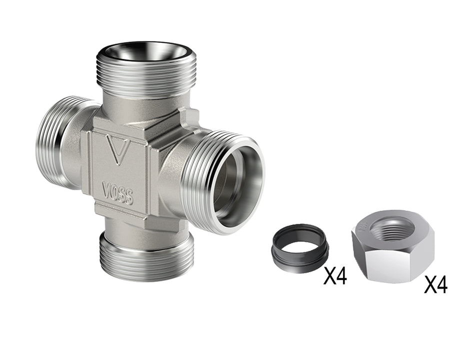 Voss Cross Tube Union k-l-08